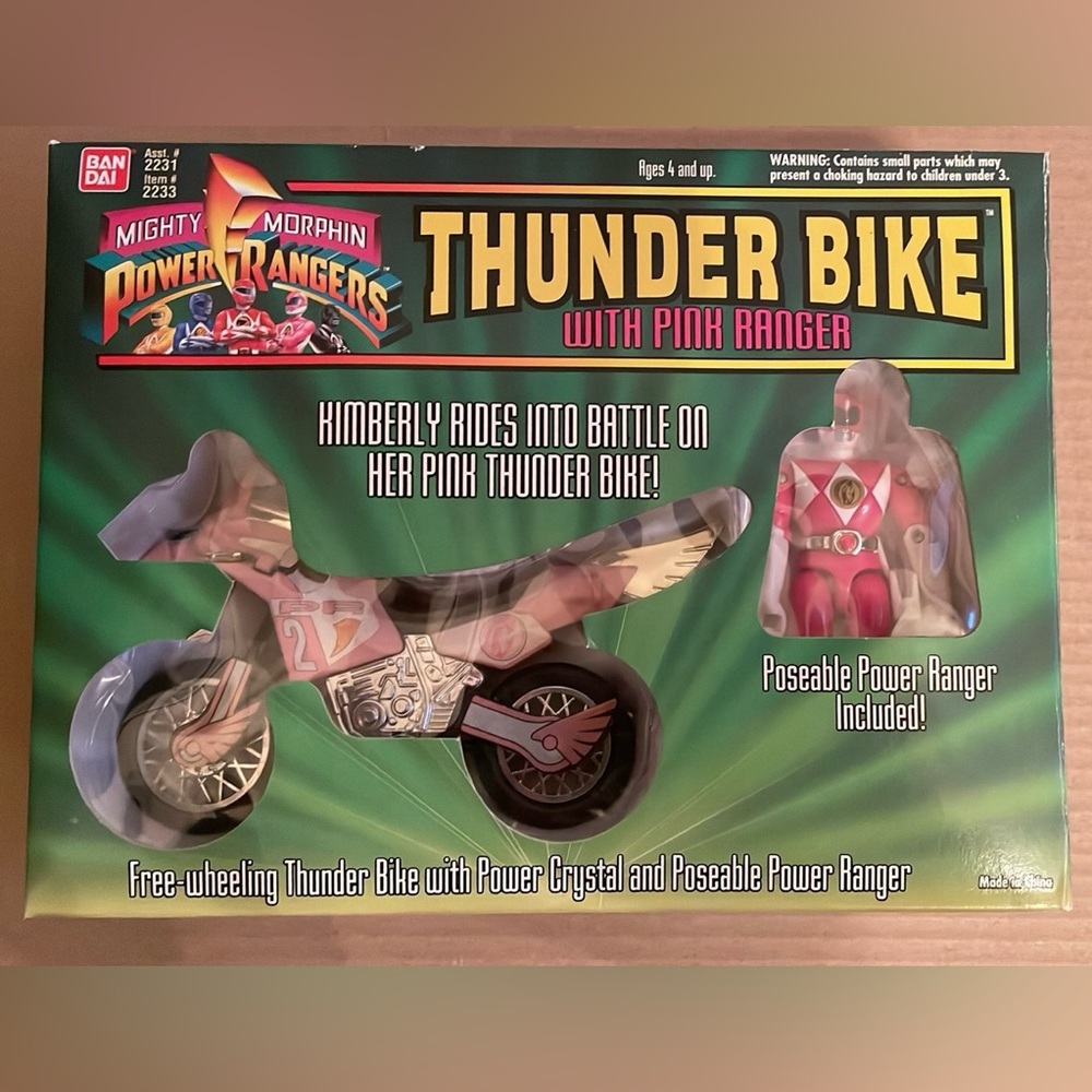 Might Morphin Power Rangers Thunder Bike